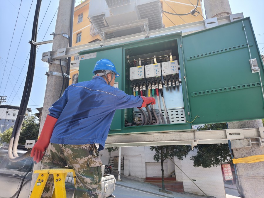 圖一為高峰時段測試變壓器負荷